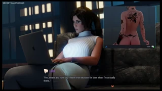 Lara Croft Takes Monster Cock with Anal Fingering Orgasm in Huge Ass from Croft Game #05