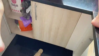 Waking Up Rock Hard And Pounding Young Maid's Tight Ass Right In The Kitchen
