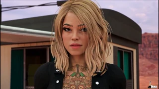 Biker MILF hatalmas farkat kap creampie-t aranyos 3D hentai ruhában