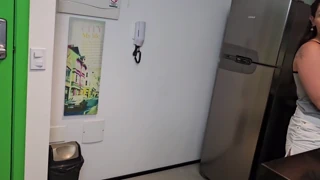 Milf was alone at home and gave a good fuck