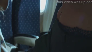 Linsey Mckenzie And Puma Swede Go Lesbian During A Cross Atlantic Flight