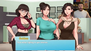 house chores with big tits made summer end right