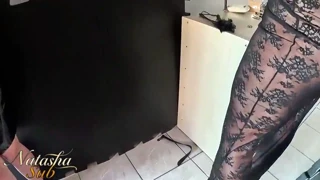getting hardcore domination with handcuffs ropes nipple clamps and lots of screaming