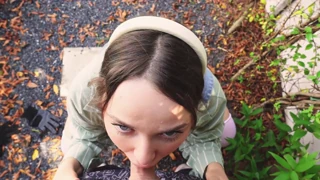 boss spots sexy gardener and delivers rough pussy pounding in the garden