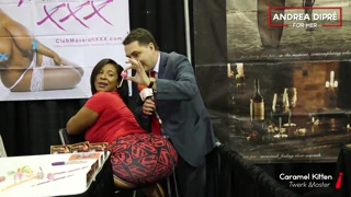 andrea diprè dominates caramel kitten's twerking curves in bold hardcore pounding