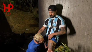 macho guy takes cash and pounds my ass full of cum right in the avenue