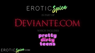 deiante presents luna truelove offering a close view before the massage table session begins