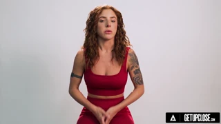 How do women orgasm with big titted redhead Lumi Ray