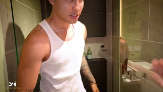 my neighbor gets fucked in bathroom after i fix shower