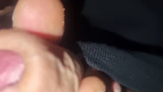 Sexy boy strokes his cock until he shoots cum hard