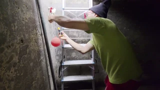 worker confesses his darkest fantasy to sexy boss inside water tank