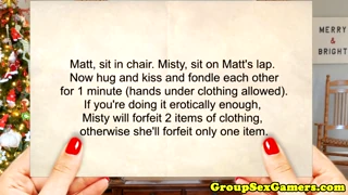 Real Amateur Gets Spitroasted In A Threeway