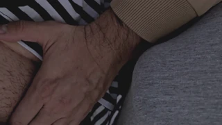 WOW! Stranger Shoves Cock Under Skirt Past Panties and Bursts Cum on Crowded Bus!