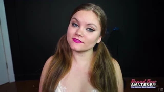 I film Lauren sucking Jeff Lacy's dick, then she rims him and gets pounded before swallowing cum