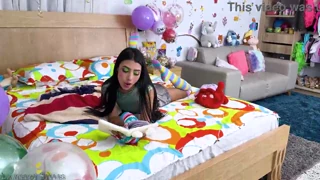 Mia Walker takes Lancelot's balls all the way down