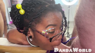 cum circus vol 2 brings nova panda together with two other women for shared anal focus