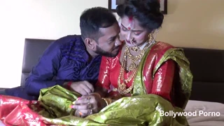 Newly married Indian girl Sudipa gets rough creampie
