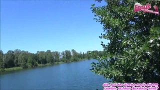 Jenny Berger swallows cum after outdoor POV sex with Don John