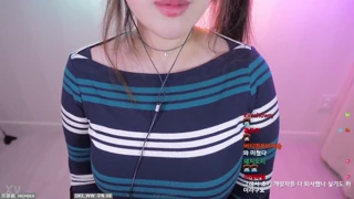 asmr streamer sways her massive tits close