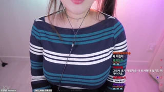 asmr streamer sways her massive tits close