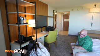 Big Tits Latina Housekeeper Esperanza Gomez Fucks Horny Hotel Guest PPOVS1E5