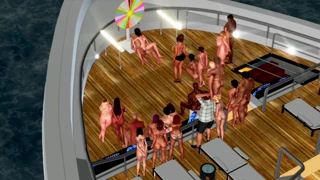 max's life season 4 episode 256 - anal sex, threesome and orgy on the yacht