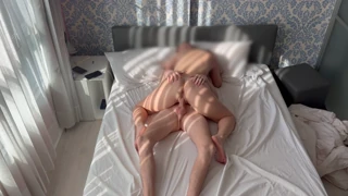 Energetic Morning Fuck Ignites Horny Big Ass Couple Desire