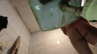 that perv sneaks in while i'm stripping my uniform in the bathroom... like spying on me?