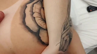 Redhead tries first anal with husband