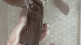 i can't believe what happens when she sneaks into the shower with me for full pov soapy ass adventure caught up close
