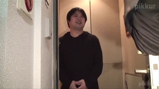 a pornstar is giving a fan a blowjob and facial