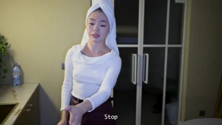 the russian woman receives prolonged intercourse and ejaculation after squatting - EroZyx