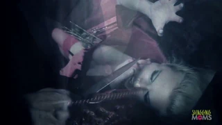 The brunette milf and the demonic blonde with big boobs had group sex to celebrate