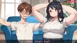 watching porn turns into blowjob reality in hentai
