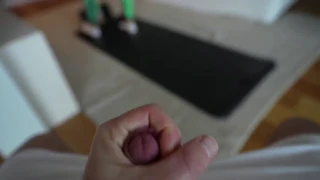 I caught a guy masturbating while playing sports pov