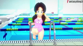 fantasyking3 shows gohan in college encounters from dragon ball zex 2