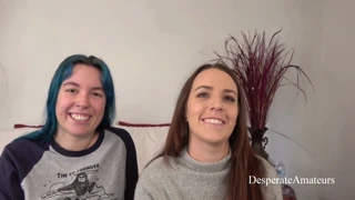 Olivia and Alisha try their first time on camera