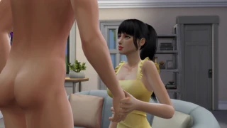 A lazy sunday asian girl gets fucked during photoshoot episode 33