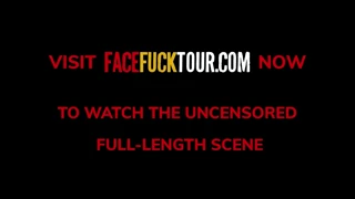 Big Tits Latina, Does Your Throat Gag On American BWC Facefuck?