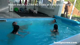 Biggest bash explodes into wild pool fucks deepthroats and cumshots