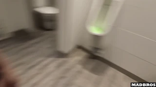 Do you desire anal intercourse with me, skinny French goth girl in public toilets?