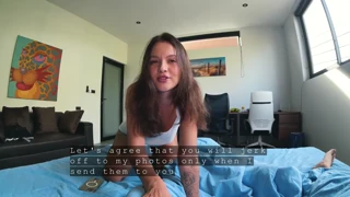 You don't like when i jerk off but you love when i fuck you
