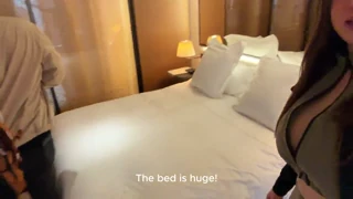 Threesome with victoria nova and gaby on valentine's day