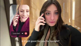 Threesome with victoria nova and gaby on valentine's day