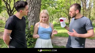 JESSIE AMES FUCKS BACK AT SUGARDADDY WITH DOUBLE PENETRATION THREESOME