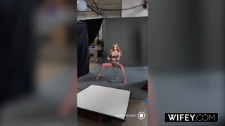 Wifey sierra spunk gets a massive bbc finish as hubby watches
