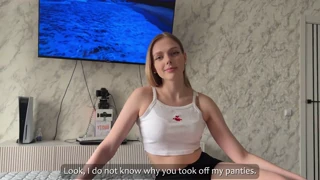 Whoa, playing cards with a friend ignites savage bedroom pounding!
