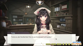 The adventure demo gameplay includes love confessions in part one