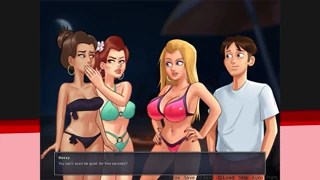 College popular girls appear in summertime saga as explicit animation unfolds!