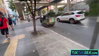 Cute Thai Milf Amateur With Tattoos Gets Picked Up